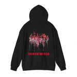 Load image into Gallery viewer, ToxikWrld Bloody City Hooded Sweatshirt
