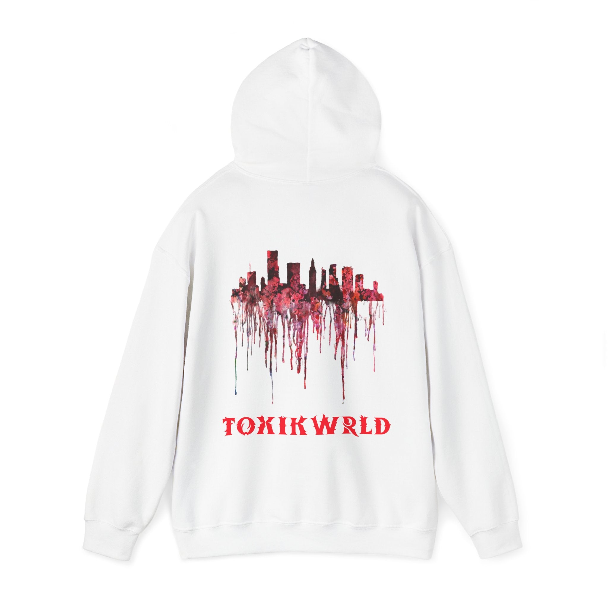 ToxikWrld Bloody City Hooded Sweatshirt
