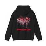 Load image into Gallery viewer, ToxikWrld Bloody City Hooded Sweatshirt
