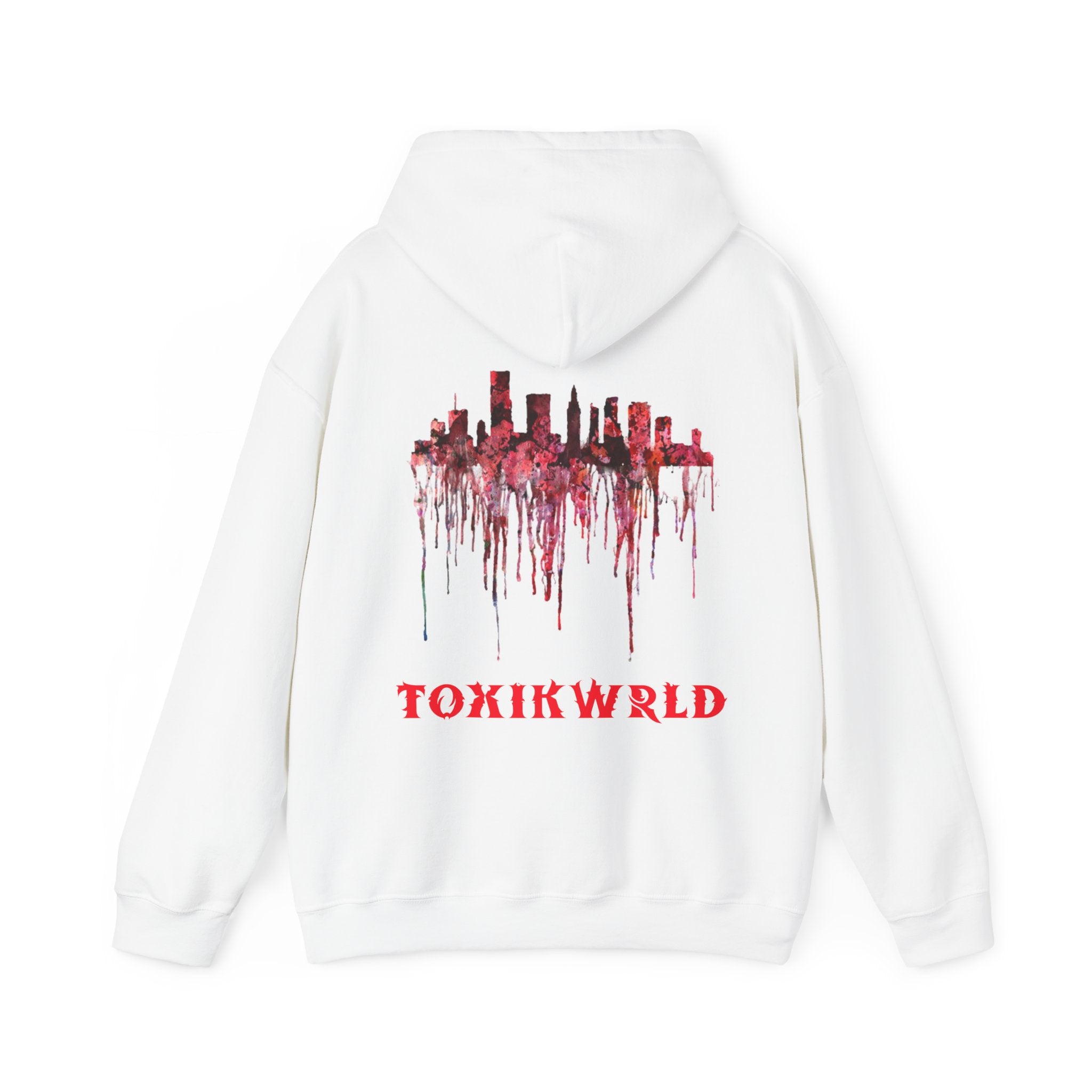 ToxikWrld Bloody City Hooded Sweatshirt