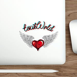 ToxikWrld Angel Heart Sticker