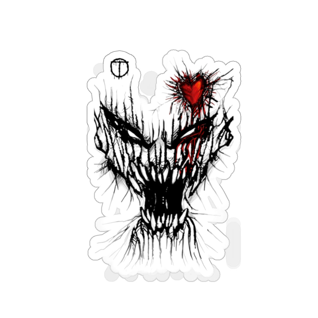 ToxikWrld Demon Heart Sticker