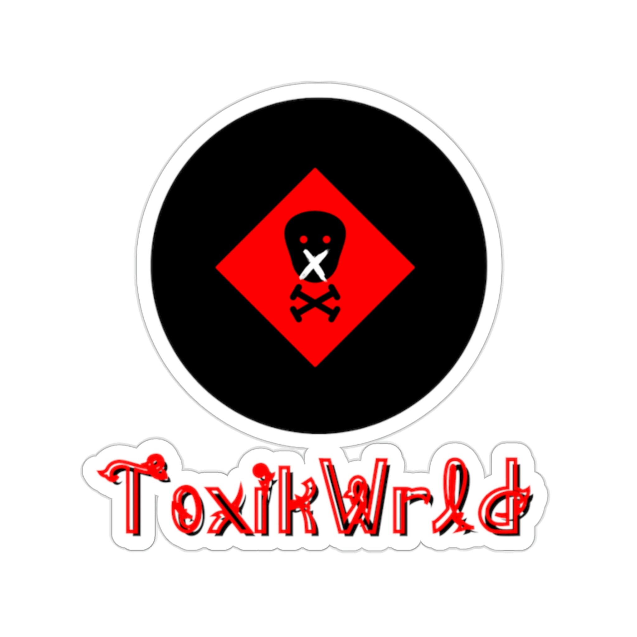 ToxikWrld Hush Sticker