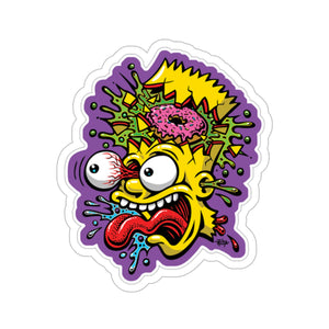 Toxik Bart Sticker